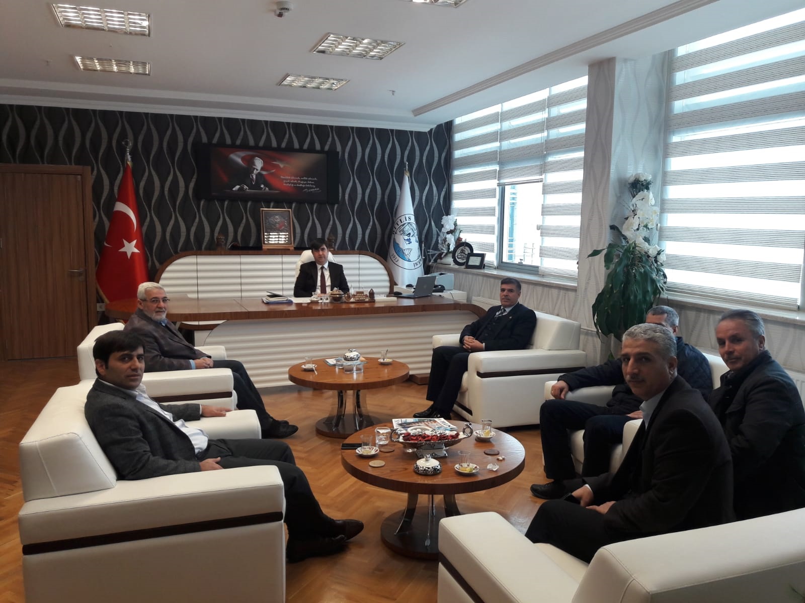 Van, Diyarbakır ve Bitlis Teşkilatlarımızdan, Bitlis İl Özel İdaresi Genel Sekreteri Aydoğdu’ya Ziyaret