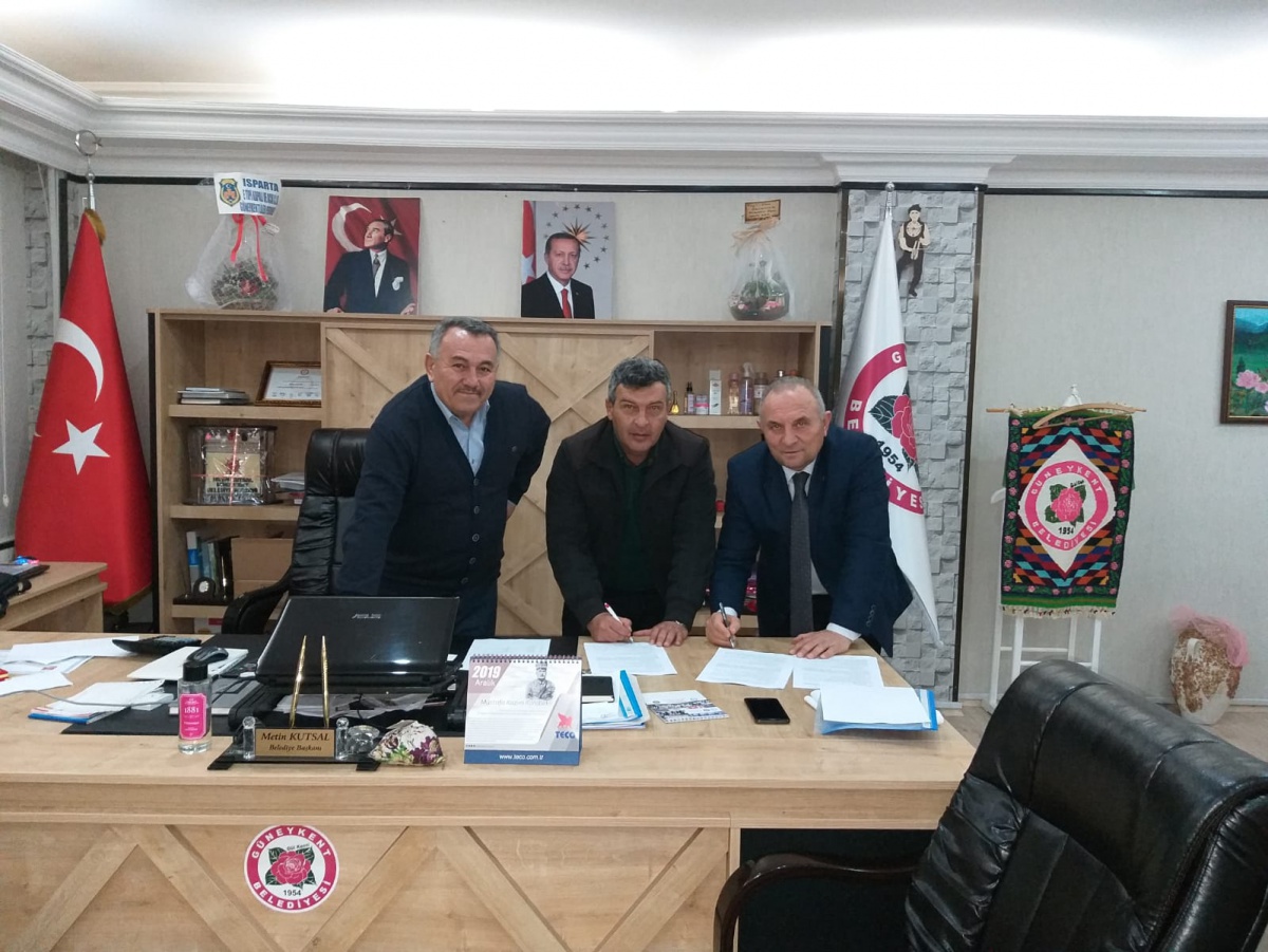 Isparta-Güneykent Belediyesi ile SDS İmzaladık