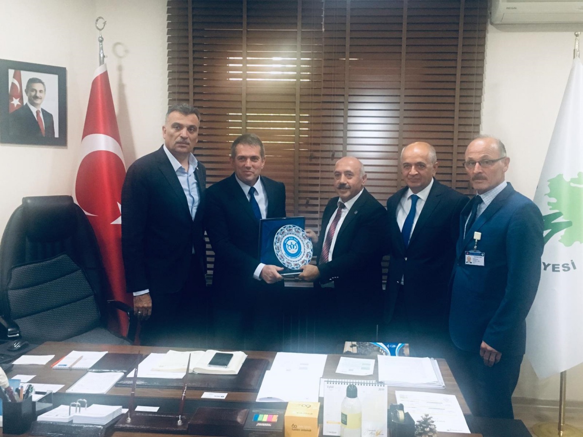 Ankara 1 No’lu Şubemizde Mamak Belediyesi Başkan Yardımcılarına Ziyaret