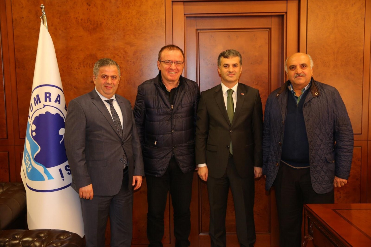 Trabzon İl Başkanımız Şahin, Hayrat Belediyesi ile SDS Törenine Katıldı, Yomra Belediye Başkanını Ziyaret Etti