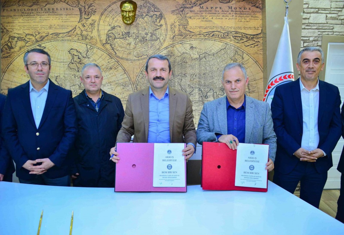 Ordu-Akkuş Belediyesi ile SDS İmzaladık
