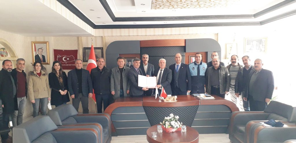 Diyarbakır-Çermik Belediyesi ile SDS İmzalandık