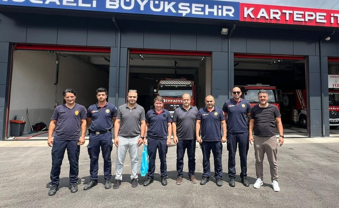Kocaeli Şube Başkanımız Mehmet Gökkaya İtfaiye Daire Başkanlığı ve Bölge Amirliklerine Ziyaretler Gerçekleştirildi