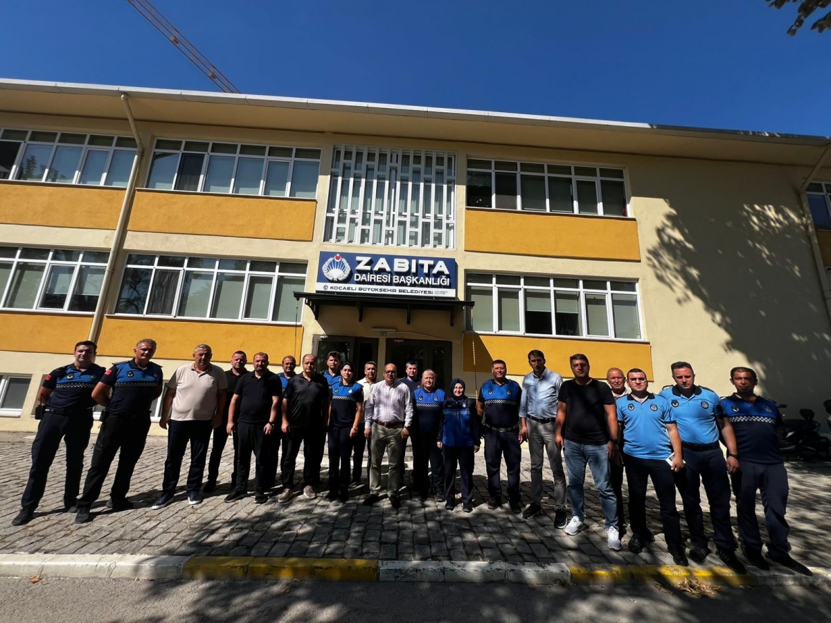 Kocaeli Şube Başkanlığımız Zabıta Haftasını Kutladı