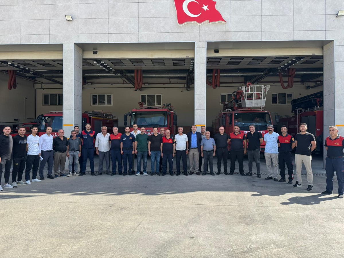 Siirt İl Başkanlığımız İtfaiye Haftasını Kutladı