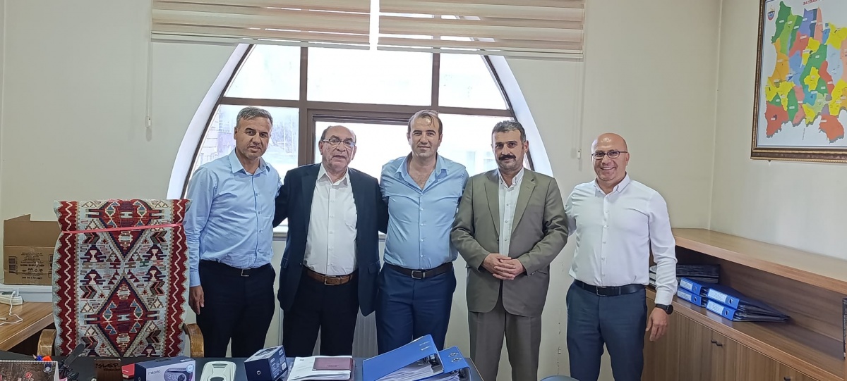 Siirt İl Başkanımız Lokman Polat, Baykan Kaymakamı Fatih Özcan’ı Ziyaret Etti