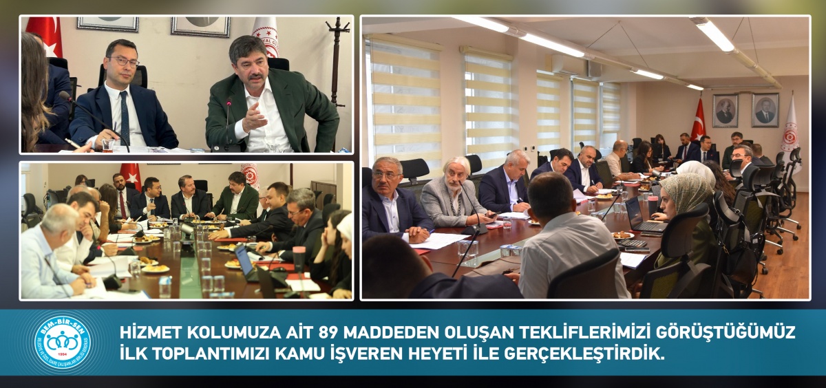 Yerel Yönetim Hizmet Kolu 8. Dönem Toplu Sözleşme Görüşmelerine Başladı