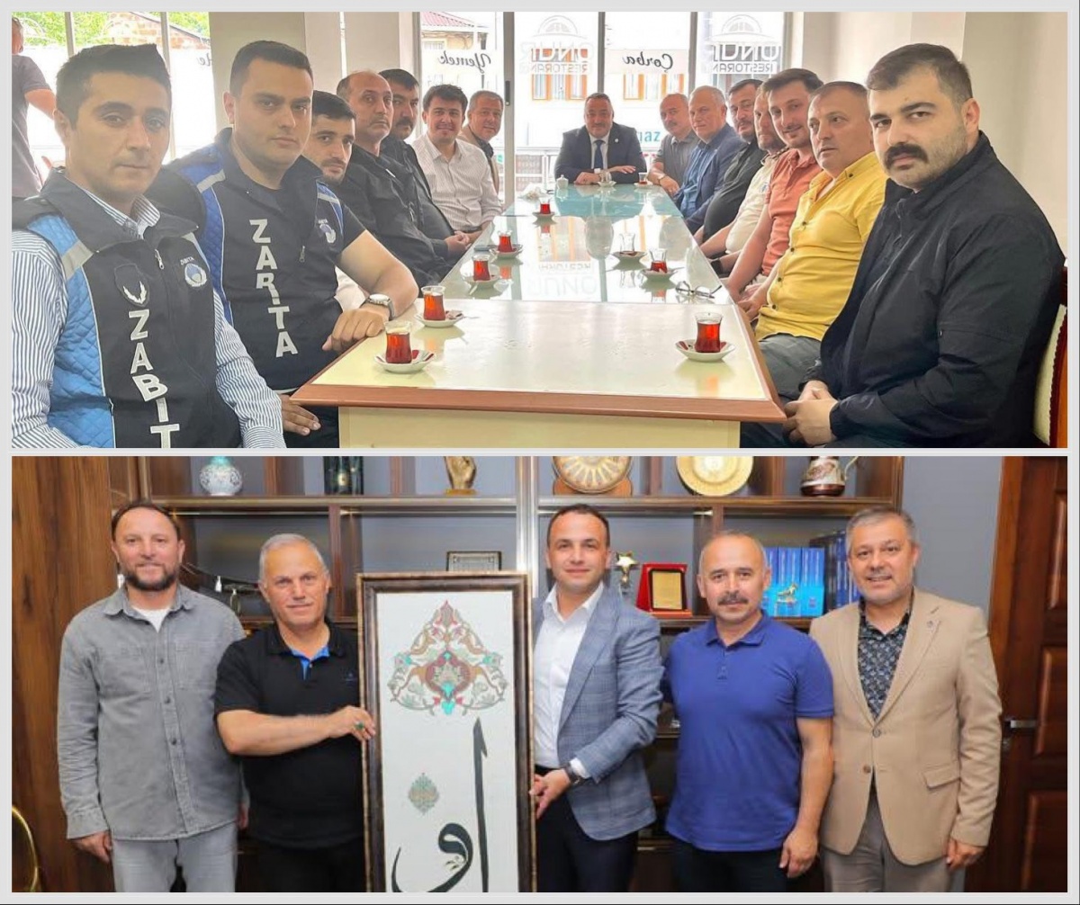 Ordu Şube Başkanımız Rahmi Çakar, Fatsa Belediye Başkanı İbrahim Ethem Kibar ve Çatalpınar Belediye Başkanı Ahmet Özay’ı Ziyaret Etti