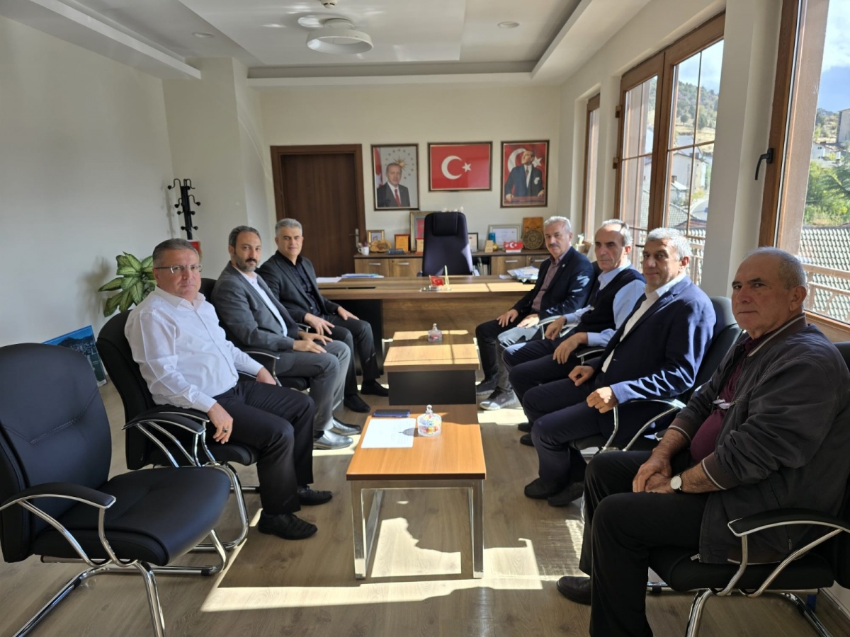 Konya Şube Başkanımız İrfan Mutlu Derebucak Belediye Başkanı Ahmet Kısa ve Üyelerimizi Ziyaret Etti