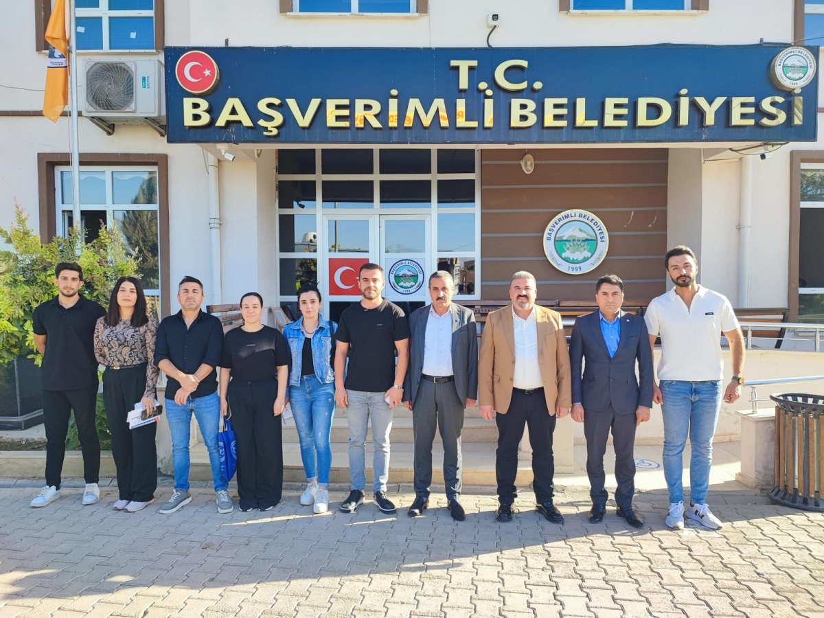 Şırnak İl Başkanımız Sadık Taşar, Başverimli Belediye Başkanı Medeni Tatar’ı Ziyaret Etti