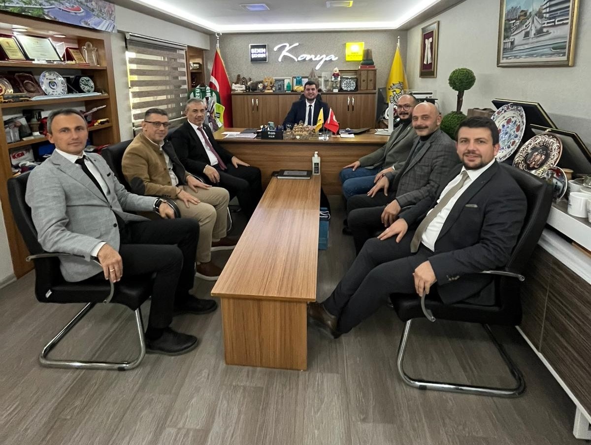Konya Şube Başkanımız İrfan Mutlu, Konya Büyükşehir Belediyesi’nde Ziyaretler Gerçekleştirdi