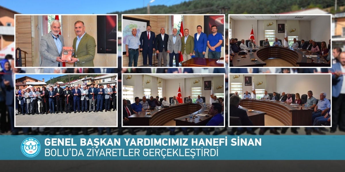 Genel Başkan Yardımcımız Hanefi Sinan  Bolu’da Ziyaretler Gerçekleştirdi