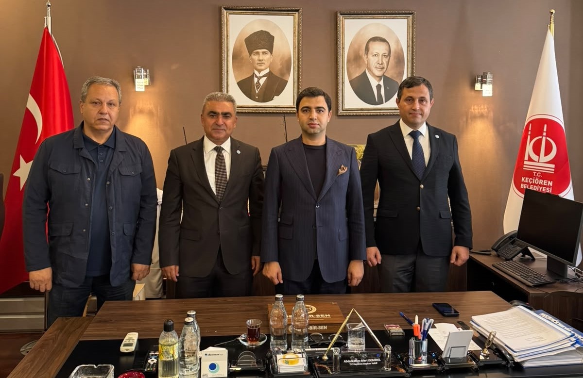 Ankara 1 No’lu Şube Başkanımız Turan Uzun Keçiören Belediyesi’nde Ziyaretler Gerçekleştirdi