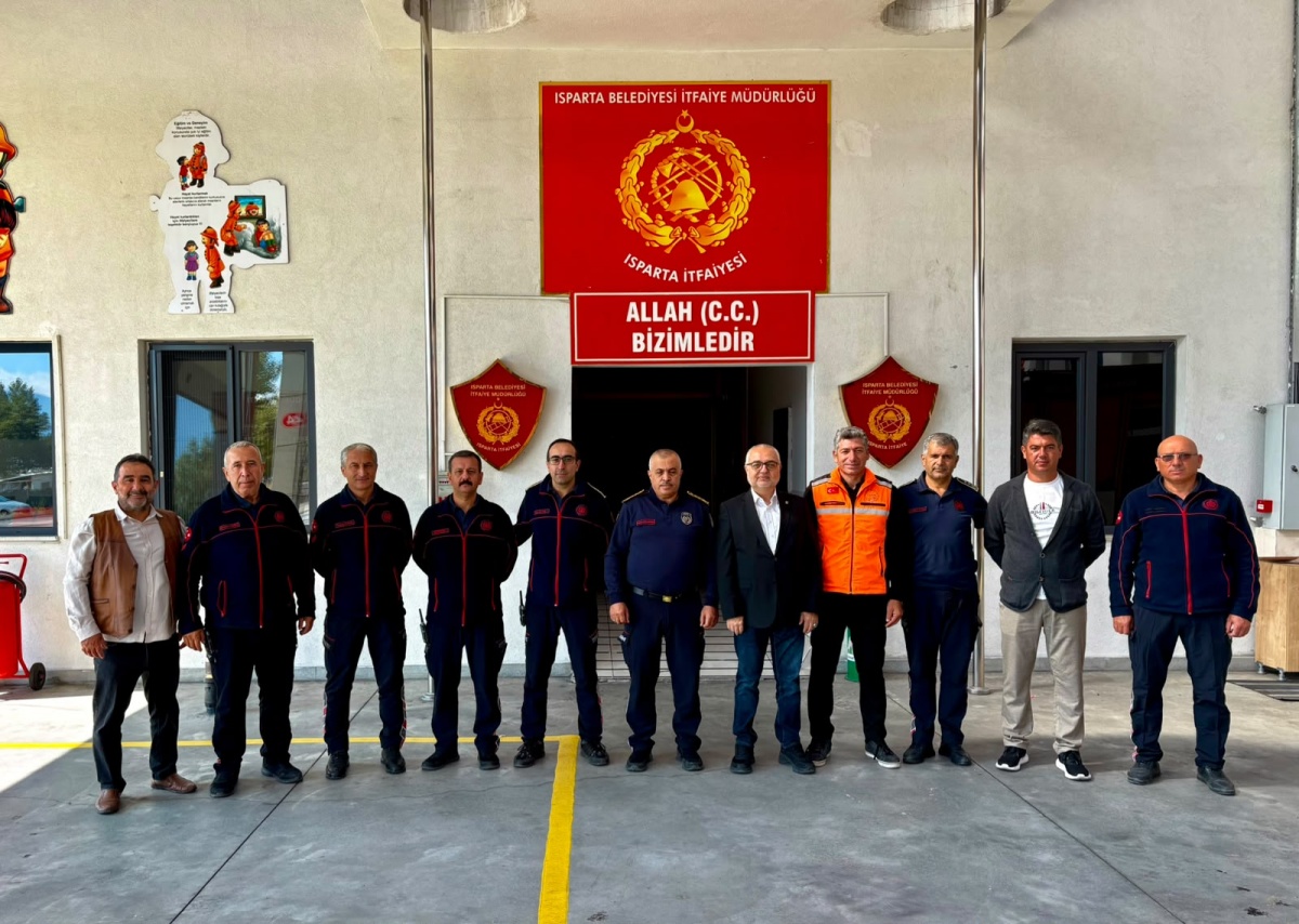 Isparta İl Başkanlığımız İtfaiye Haftasını Kutladı