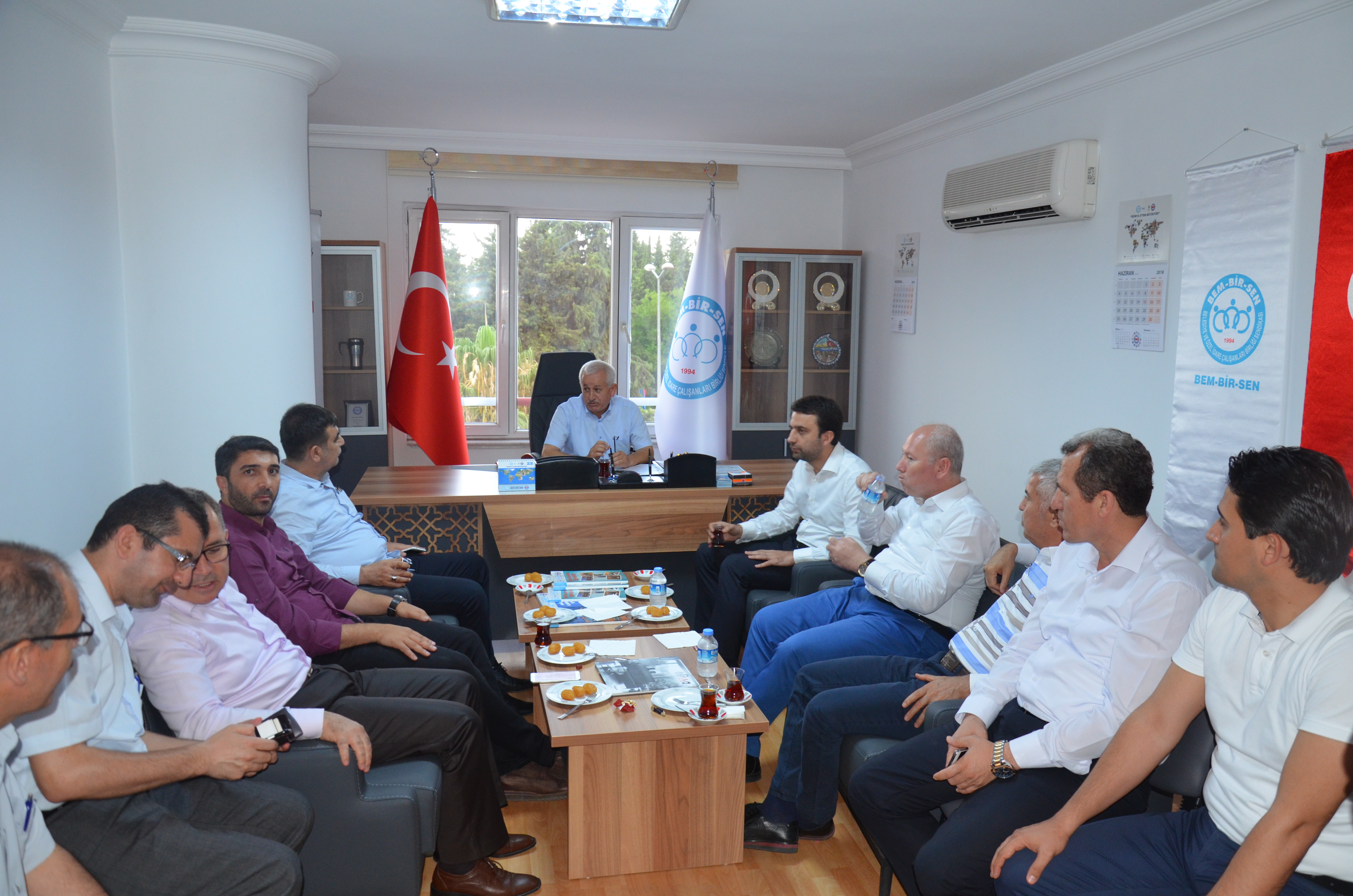 Antalya Şube Başkanlığı Üyeleri ve Antalya Milletvekili KÖSE ile Bayramlaştı